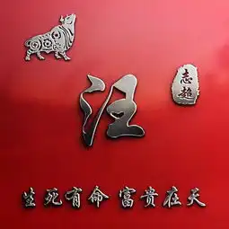 您该换个微信头像了,12生肖高端大气姓氏头像,鸿运当头红色款