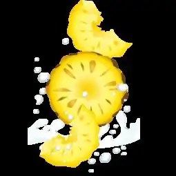 卡通菠萝手绘菠萝png元素免费下载高清png图片90设计网