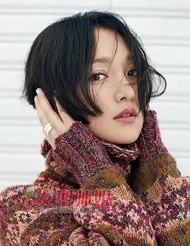 显现大气女人的明星发型周迅发型图片赏