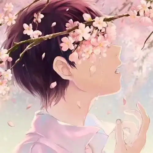 超美的樱花树下情侣头像樱花树下情侣头像超美