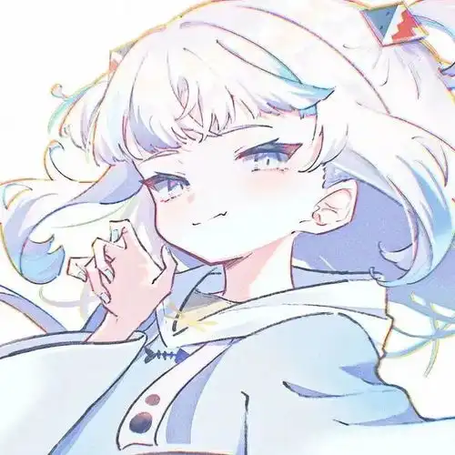 元气满满的蓝色系动漫女头