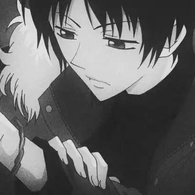 一组微丧动漫男生头像