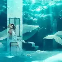 动漫蓝色唯美图片动漫蓝色系唯美图片