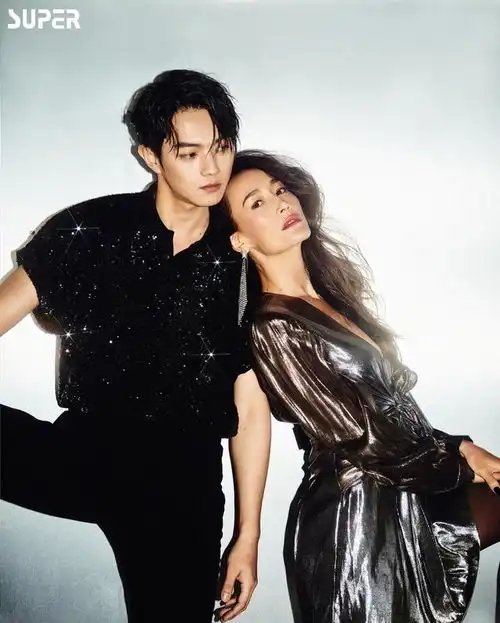 许凯登super艺术时尚封面狼系少年不羁的多变魅力