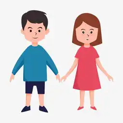 卡通可爱q版孩子免扣素材图片素材其他格式下载动漫人物大全