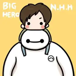 牛轰轰情侣头像之大白