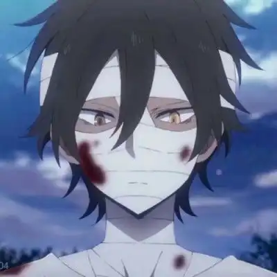 于泽高冷颓废手绘动漫男头