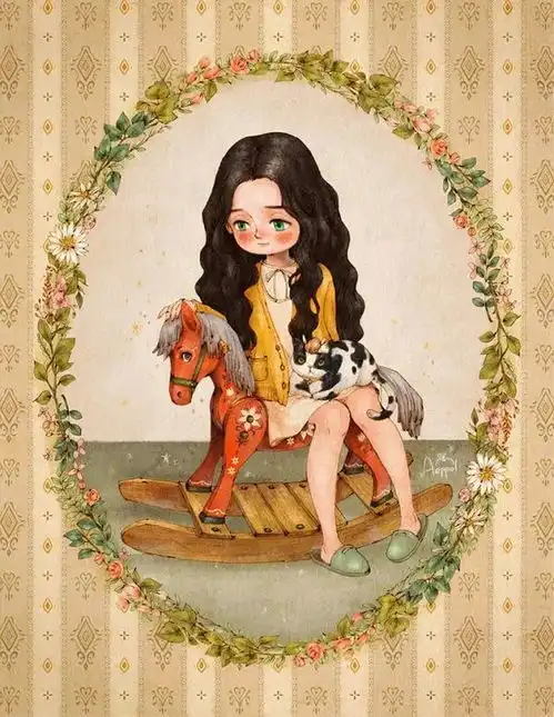 大触品读aeppol森林女孩日记梦境与现实只差一只画笔