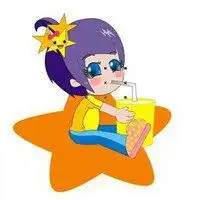 动漫喝饮料头像微信头像图片大全