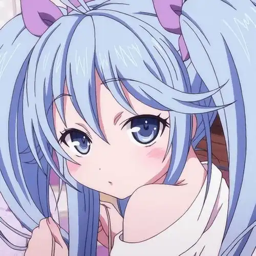 绿系头像女动漫头像