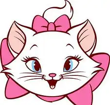 玛丽猫迪斯尼卡通人物矢量素材ai格式05矢量图免费下载ai格式554像素编号18719292千图网