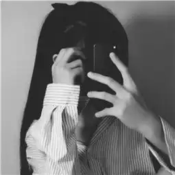 霸气黑白伤感头像女生有气质2018我不孤独想一个人才孤独