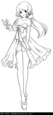 长发性感睡衣少女图片免费下载红动网