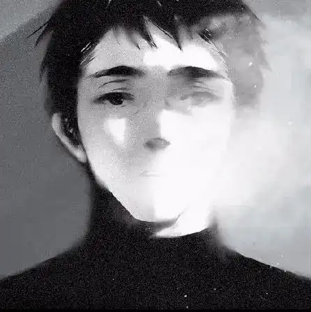 黑色系列丧系男头