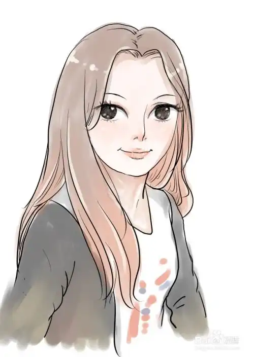 用ps画q版人物漫画过程