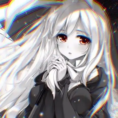 暗黑系动漫女生头像遇见你,是我所有美好故事的开始