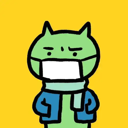 头像淡淡的忧伤焦绿猫系列卡通头像