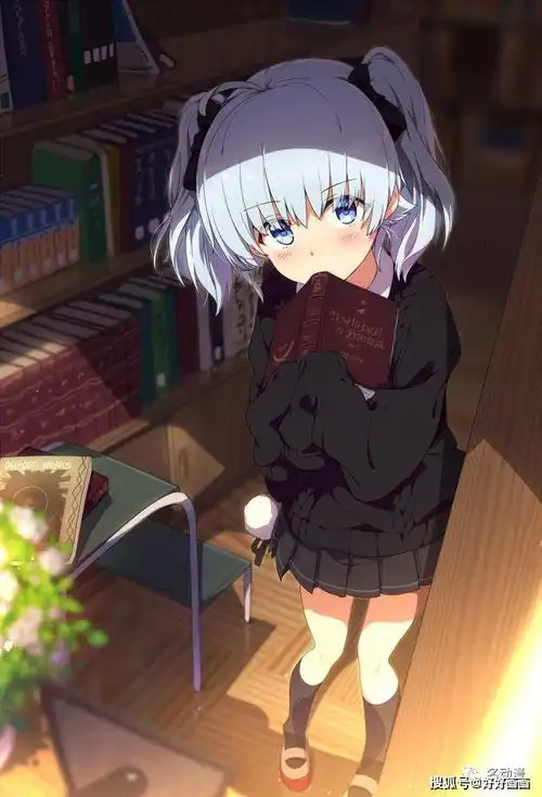 萌系清新美少女插画作品欣赏