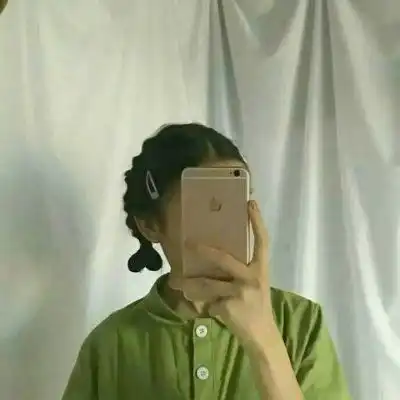 原谅色头像女生高清绿色女生简单头像2020