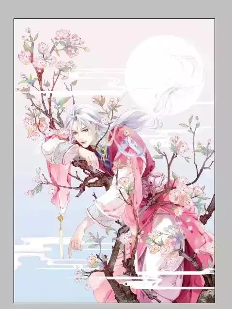 把美人画成了诗,她画笔下的世界美的让人羡慕