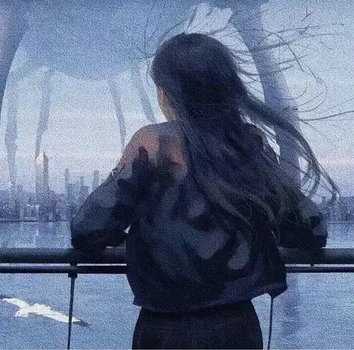 很小的温柔全身气质头像