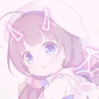 粉色系桃子女生头像粉色