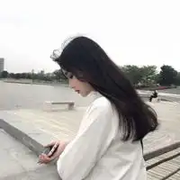 卡通头像图片女生背影闺