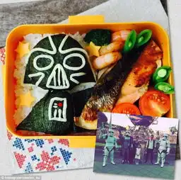 潮妈巧做卡通便当助女儿交到新朋友