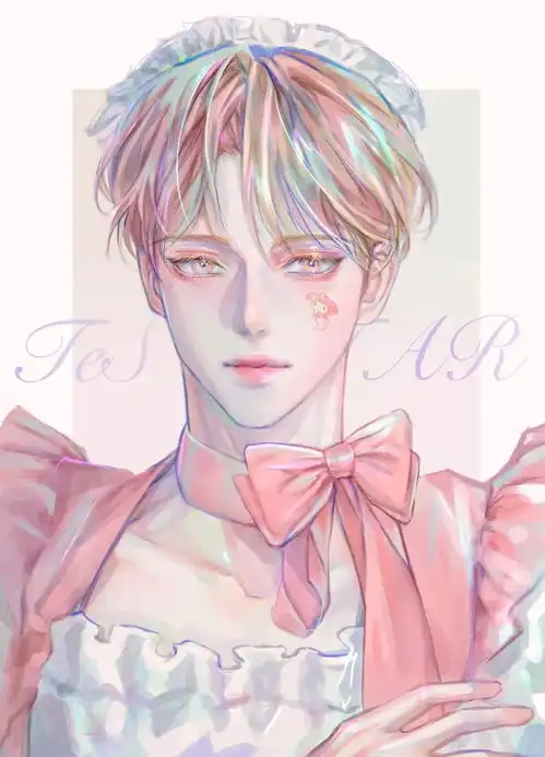 捕获一只惠惠美人太太配色简直是绝美啊韩系动漫人物太帅了