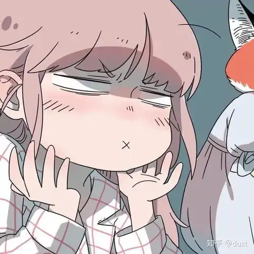 萌系双人专用情侣头像情