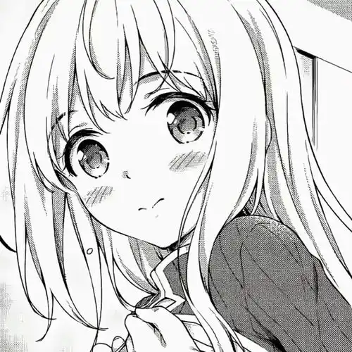 黑白漫画风女生头像且看故人离去难问归期,从此形单影只颠沛流离