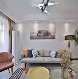 95平现代简约装修,橙色和白色的搭配充满了家庭的活力