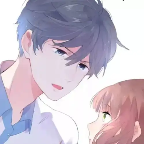 抖音超萌动漫古风情侣头像一男一女独一无二的情头