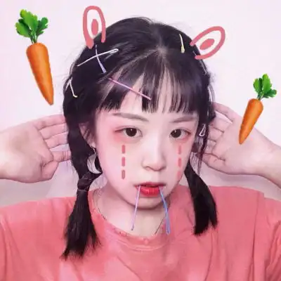 粉色系闺蜜头像一对少女心高清两人软妹组合