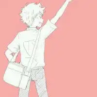 漫画情侣头像唯美一男一女左右分开拜托啦