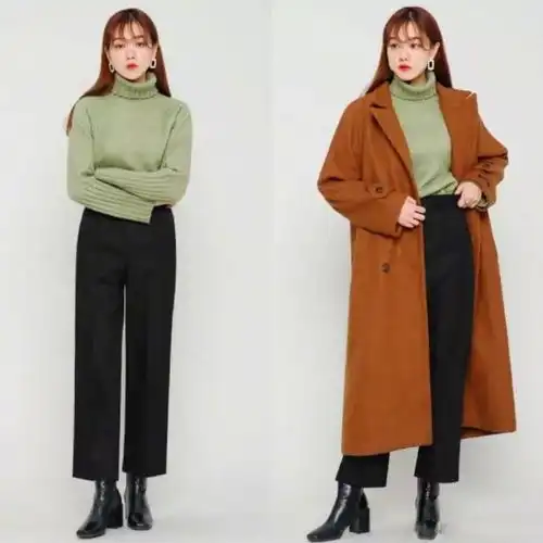 甜美女生穿衣风简单的款式也可以如此气质