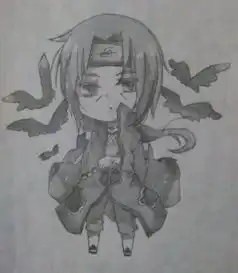 求迪达拉的手绘头像