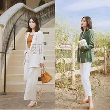 温柔女人最好命,18套精致春夏穿搭示范,每一套很气质很有女人味