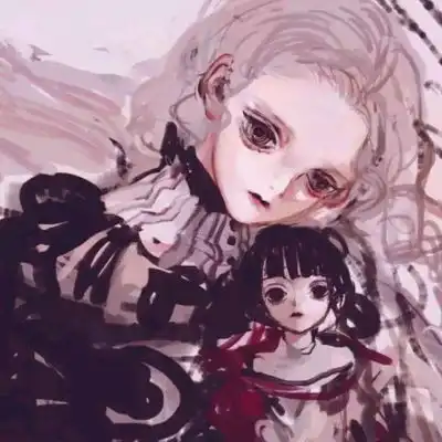 丧头像女动漫嗜血特别颓废丧的女生头像
