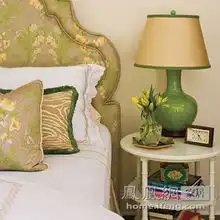 如何恰当使用绿色点缀卧室