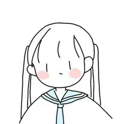 小女孩卡通简笔头像