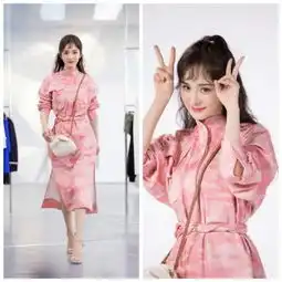 女生可爱头像粉色系杨幂