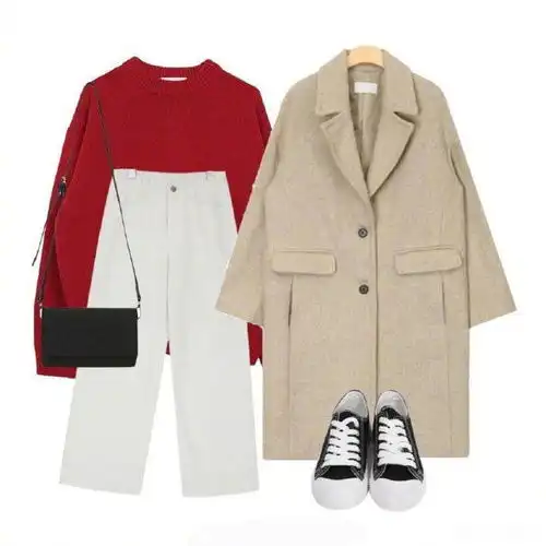 红色毛衣的8种穿搭,最ins也最时髦,让你红红火火过新年