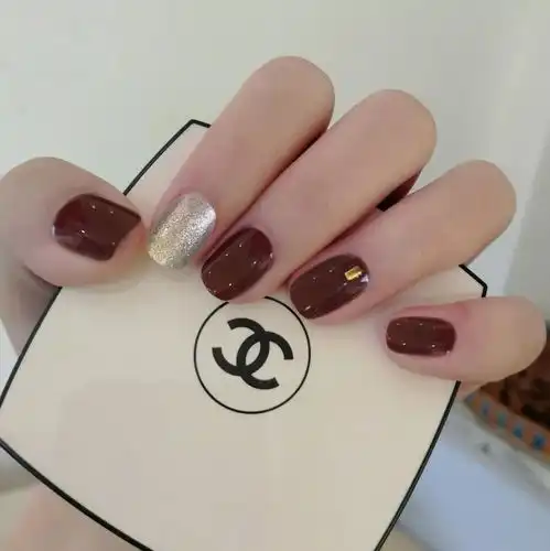 红色系跳色美甲红红火火过大年