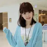 微信女生头像蓝色衣服系列微信头像图片大全