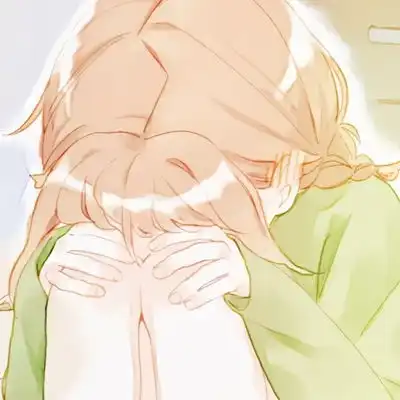 绿系女生动漫人物图片头