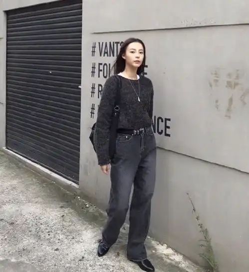 气质清冷的盐酷女孩,9套穿搭look,高挑显瘦又美艳,怎么都好看