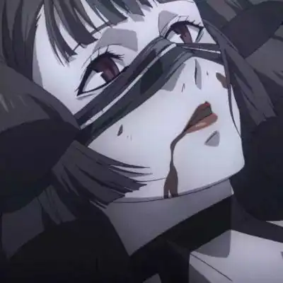 暗黑系头像女高冷动漫暗黑系二次元女生头像图片