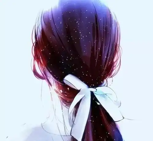 阴影女生头像系头像动漫