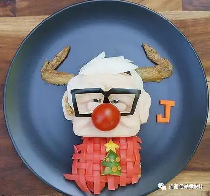 超乎想象的盘中画大餐
